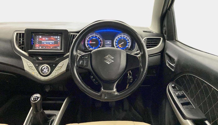 2018 Maruti Baleno DELTA PETROL 1.2, Petrol, Manual, 73,713 km, Steering Wheel Close Up