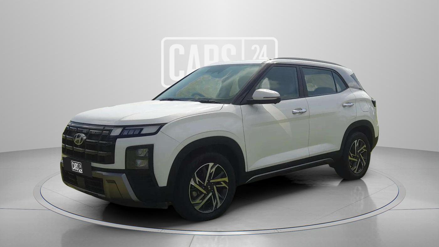 2024 Hyundai Creta SX (O) 1.5 PETROL, Petrol, Manual, 27,500 km, Left Front Diagonal