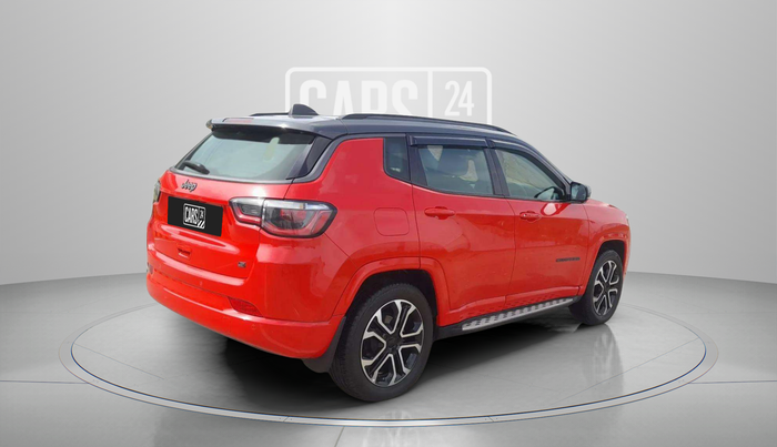 2022 Jeep Compass MODEL S (O) 1.4 PETROL DCT, Petrol, Automatic, 16,313 km, Right Back Diagonal