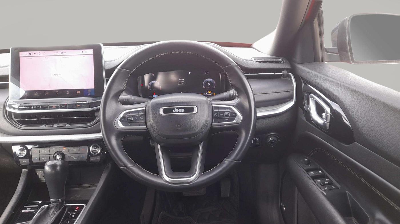 2022 Jeep Compass MODEL S (O) 1.4 PETROL DCT, Petrol, Automatic, 16,313 km, Steering Wheel Close Up