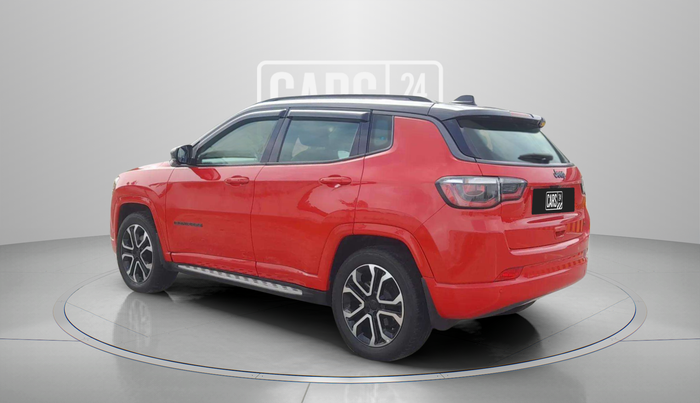 2022 Jeep Compass MODEL S (O) 1.4 PETROL DCT, Petrol, Automatic, 16,313 km, Left Back Diagonal