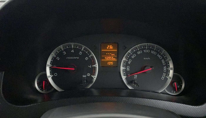 2017 Maruti Swift ZXI, Petrol, Manual, 43,954 km, Odometer Image