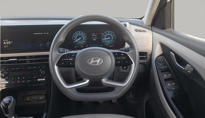 2024 Hyundai Creta SX (O) 1.5 PETROL, Petrol, Manual, 28,102 km, Steering Wheel Close Up