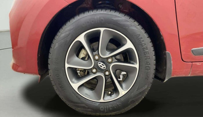 2018 Hyundai Grand i10 SPORTZ AT 1.2 KAPPA VTVT, Petrol, Automatic, 60,121 km, Left Front Wheel
