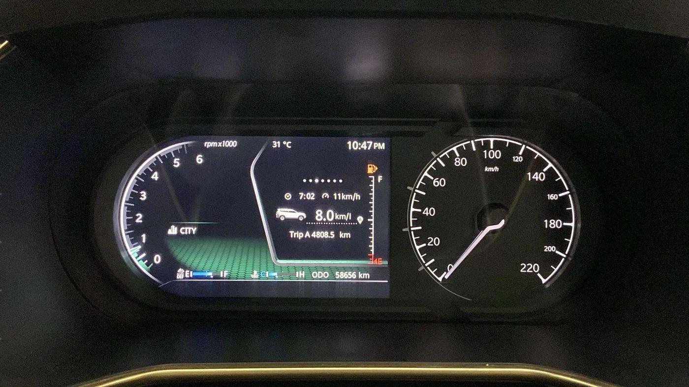 2021 Tata Safari XZ PLUS GOLD, Diesel, Manual, 58,816 km, Odometer Image