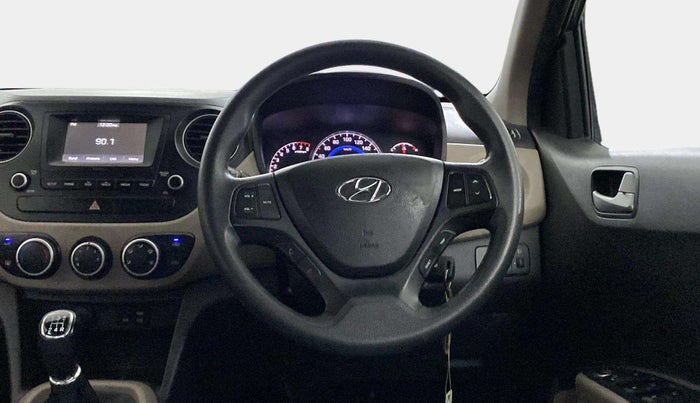 2017 Hyundai Grand i10 SPORTZ 1.2 KAPPA VTVT, Petrol, Manual, 62,901 km, Steering Wheel Close Up