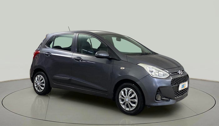 2017 Hyundai Grand i10 SPORTZ 1.2 KAPPA VTVT, Petrol, Manual, 62,901 km, Right Front Diagonal