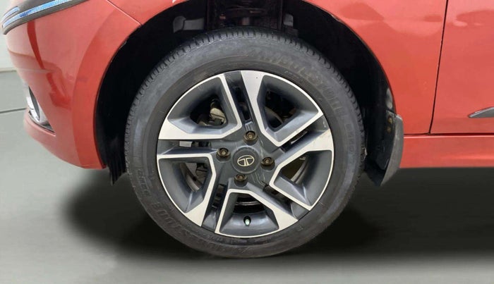 2019 Tata Tiago XZ PLUS DUAL TONE PETROL, Petrol, Manual, 25,752 km, Left Front Wheel