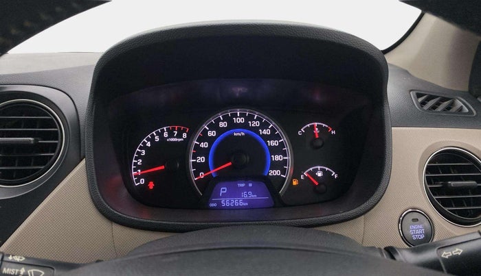 2016 Hyundai Grand i10 ASTA (O) AT 1.2 KAPPA VTVT, Petrol, Automatic, 56,263 km, Odometer Image