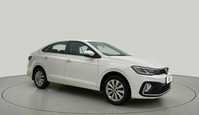 2023 Volkswagen VIRTUS HIGHLINE TSI 1.0 AT, Petrol, Automatic, 60,939 km, Right Front Diagonal