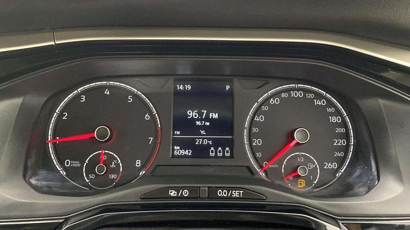 2023 Volkswagen VIRTUS HIGHLINE TSI 1.0 AT, Petrol, Automatic, 61,158 km, Odometer Image