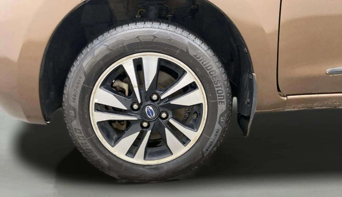 2018 Datsun Go Plus T (O), Petrol, Manual, 81,425 km, Left Front Wheel