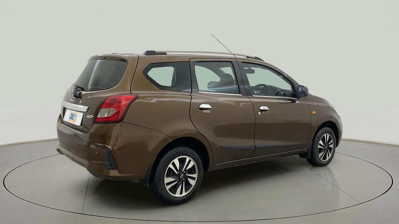 2018 Datsun Go Plus T (O), Petrol, Manual, 81,425 km, Right Back Diagonal