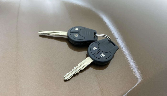 2018 Datsun Go Plus T (O), Petrol, Manual, 81,425 km, Key Close Up
