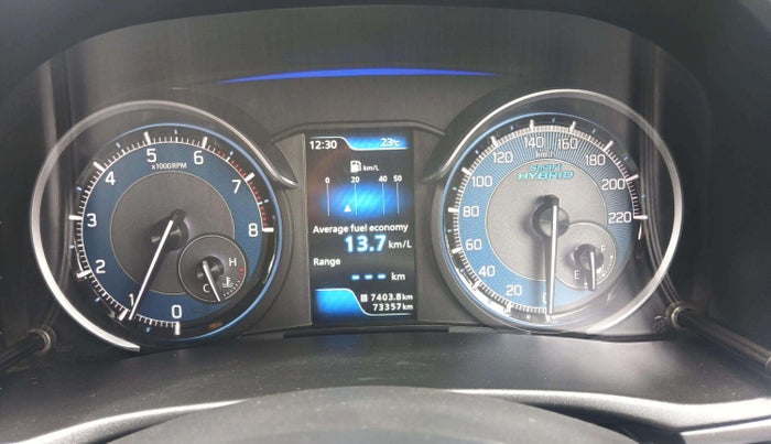 2021 Maruti XL6 ZETA MT, Petrol, Manual, 73,357 km, Odometer Image