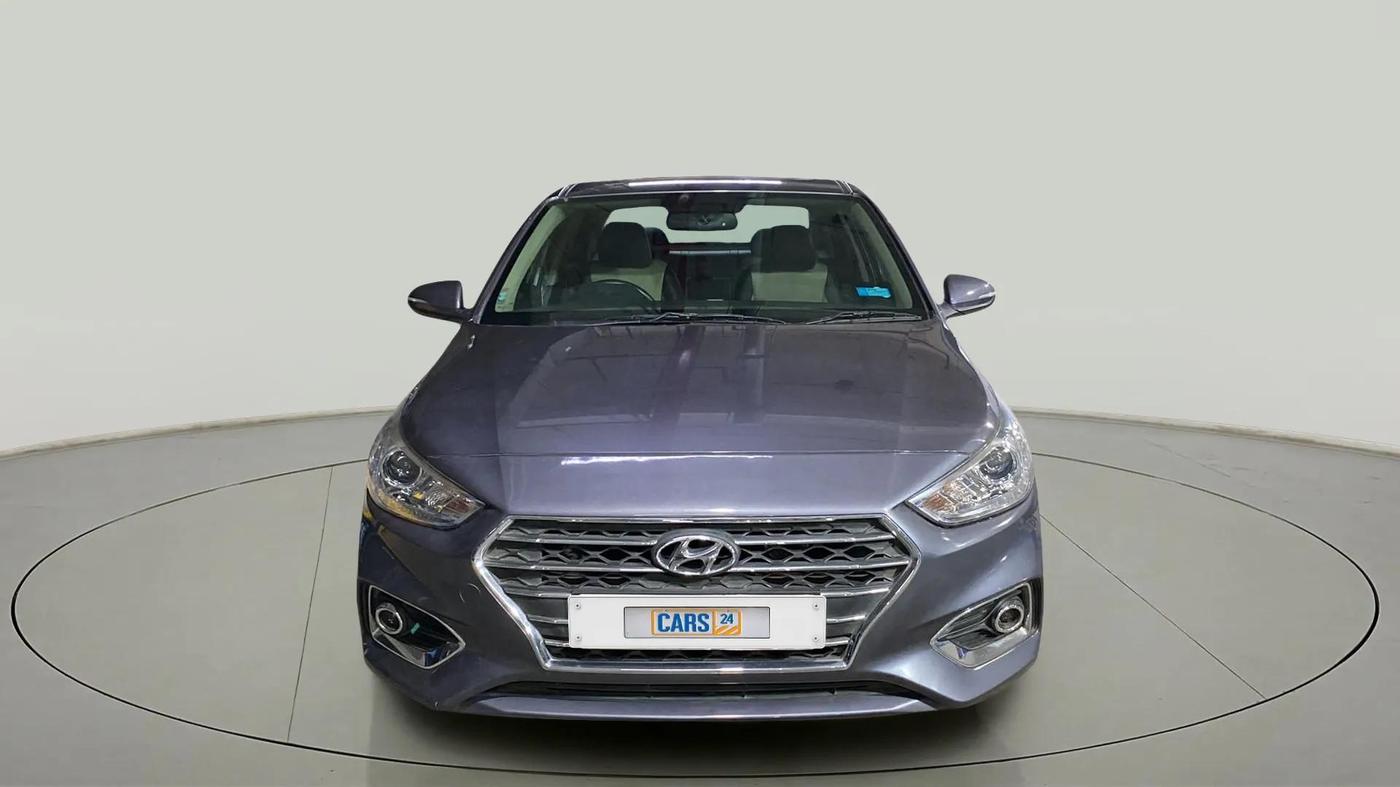 2019 Hyundai Verna 1.6 VTVT SX (O) AT, Petrol, Automatic, 24,804 km, Front