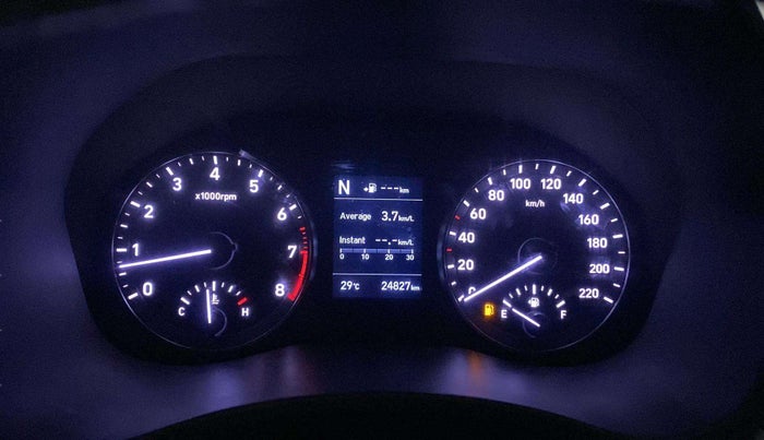 2019 Hyundai Verna 1.6 VTVT SX (O) AT, Petrol, Automatic, 24,804 km, Odometer Image