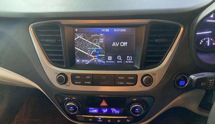 2019 Hyundai Verna 1.6 VTVT SX (O) AT, Petrol, Automatic, 24,804 km, Air Conditioner