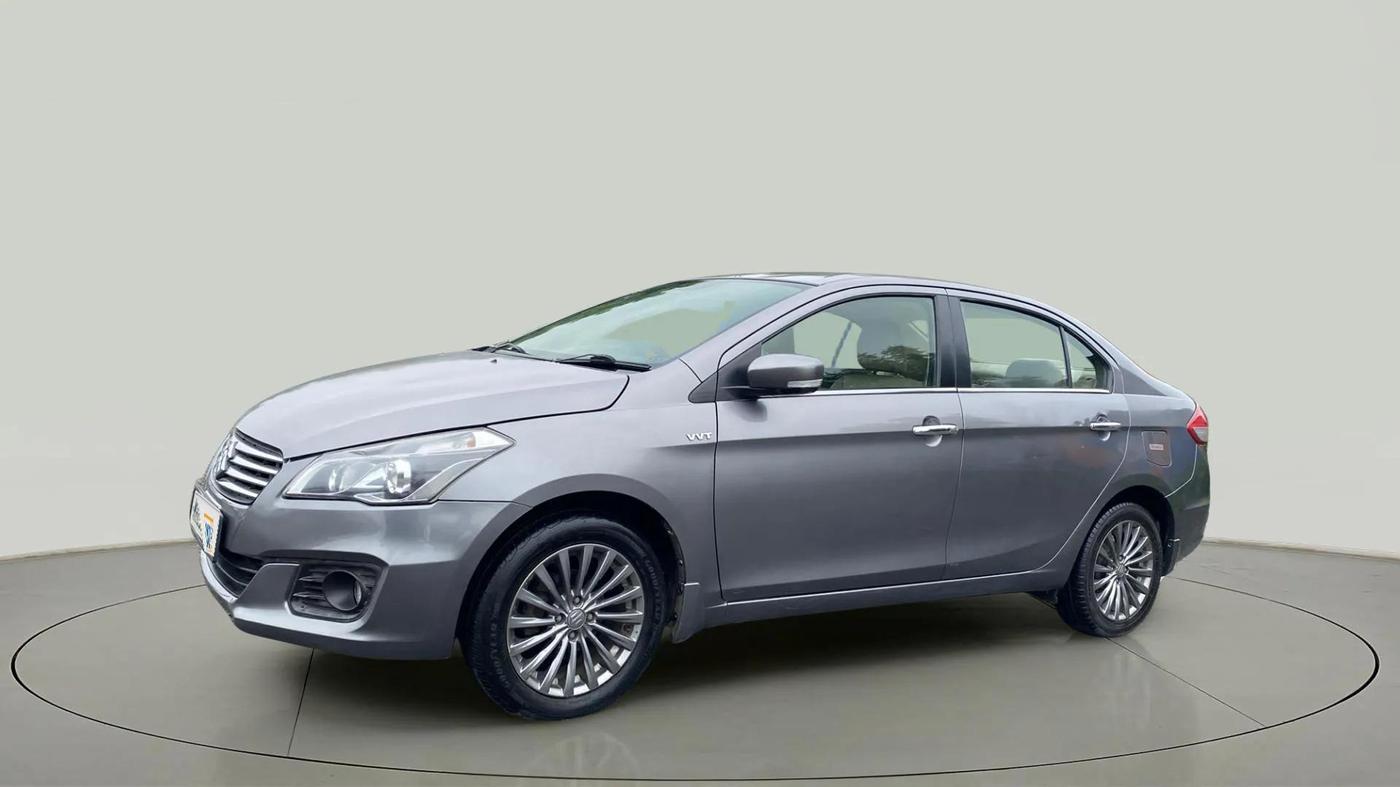 2016 Maruti Ciaz ZXI+ AT, Petrol, Automatic, 45,879 km, Left Front Diagonal