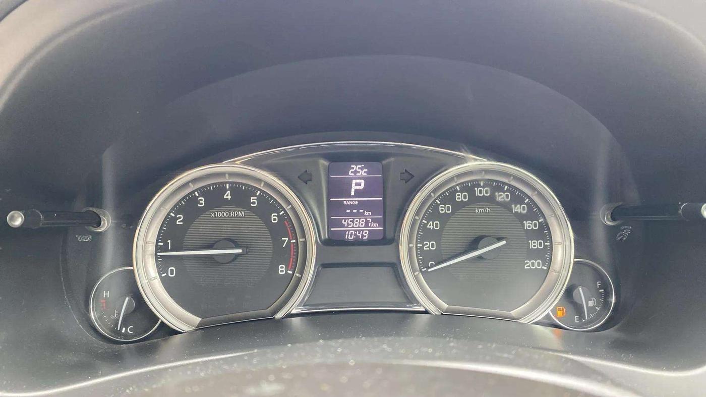 2016 Maruti Ciaz ZXI+ AT, Petrol, Automatic, 45,879 km, Odometer Image