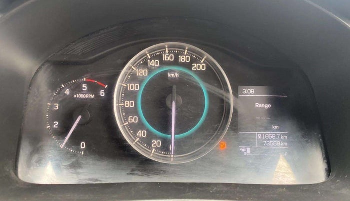 2018 Maruti IGNIS DELTA 1.3, Diesel, Manual, 73,567 km, Odometer Image