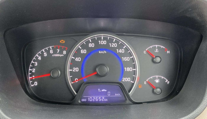 2016 Hyundai Grand i10 ASTA 1.2 KAPPA VTVT, CNG, Manual, 1,02,652 km, Odometer Image
