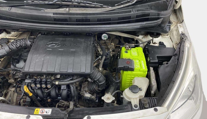 2016 Hyundai Grand i10 ASTA 1.2 KAPPA VTVT, CNG, Manual, 1,02,652 km, Engine View - Left
