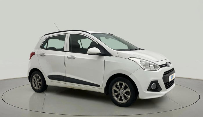 2016 Hyundai Grand i10 ASTA 1.2 KAPPA VTVT, CNG, Manual, 1,02,652 km, Right Front Diagonal