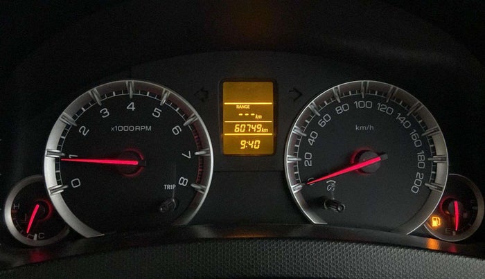 2014 Maruti Swift Dzire VXI, Petrol, Manual, 60,691 km, Odometer Image