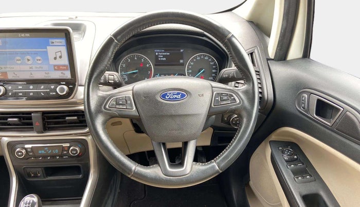2020 Ford Ecosport TITANIUM 1.5L PETROL, Petrol, Manual, 60,989 km, Steering Wheel Close Up