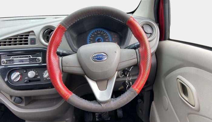 2016 Datsun Redi Go T (O), Petrol, Manual, 53,278 km, Steering Wheel Close Up