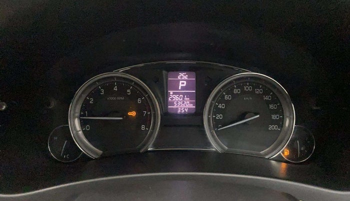 2015 Maruti Ciaz ZXI AT, Petrol, Automatic, 53,520 km, Odometer Image
