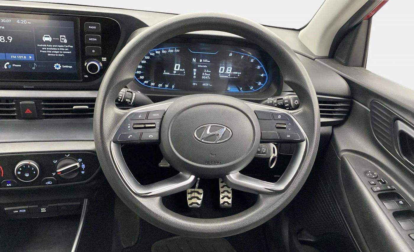 2020 Hyundai NEW I20 SPORTZ 1.0T GDI IMT, Petrol, Manual, 68,330 km, Steering Wheel Close Up