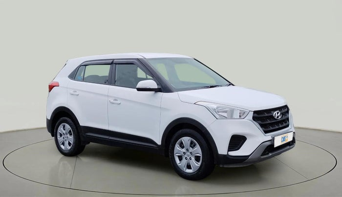 2019 Hyundai Creta E PLUS 1.6 PETROL, Petrol, Manual, 90,263 km, Right Front Diagonal