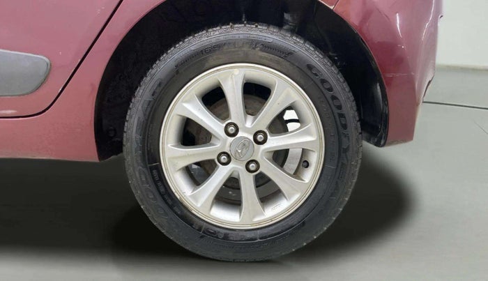 2015 Hyundai Grand i10 ASTA AT 1.2 KAPPA VTVT, Petrol, Automatic, 63,593 km, Left Rear Wheel