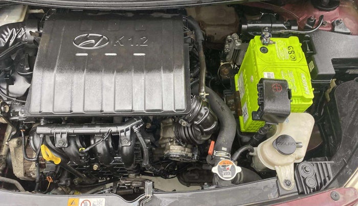 2015 Hyundai Grand i10 ASTA AT 1.2 KAPPA VTVT, Petrol, Automatic, 63,593 km, Engine View - Left
