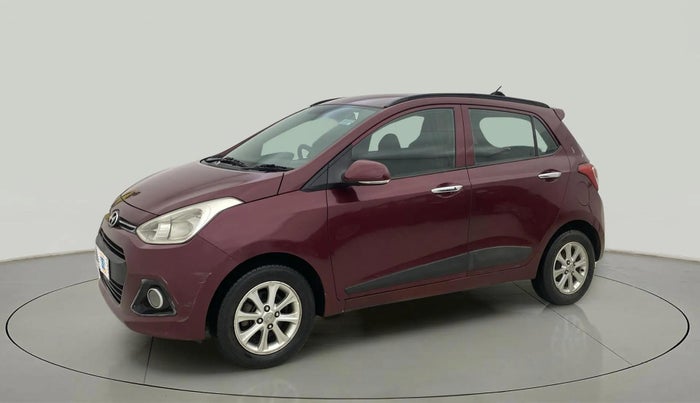 2015 Hyundai Grand i10 ASTA AT 1.2 KAPPA VTVT, Petrol, Automatic, 63,593 km, Left Front Diagonal