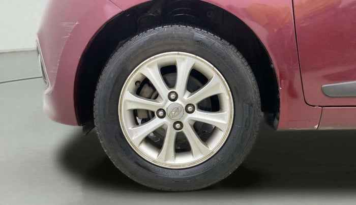 2015 Hyundai Grand i10 ASTA AT 1.2 KAPPA VTVT, Petrol, Automatic, 63,593 km, Left Front Wheel