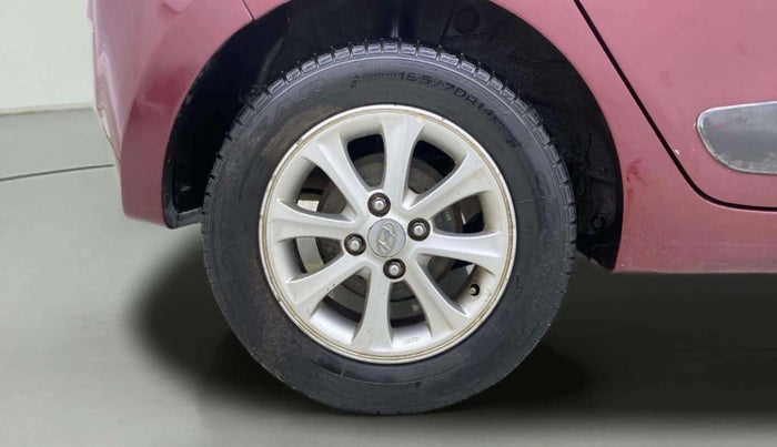 2015 Hyundai Grand i10 ASTA AT 1.2 KAPPA VTVT, Petrol, Automatic, 63,593 km, Right Rear Wheel
