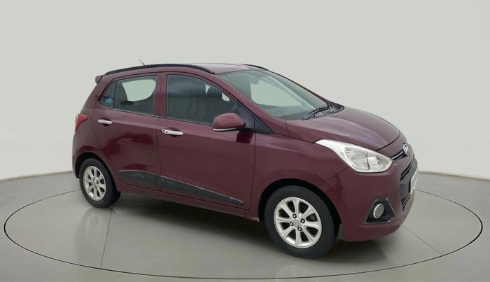 2015 Hyundai Grand i10 ASTA AT 1.2 KAPPA VTVT, Petrol, Automatic, 63,593 km, Right Front Diagonal