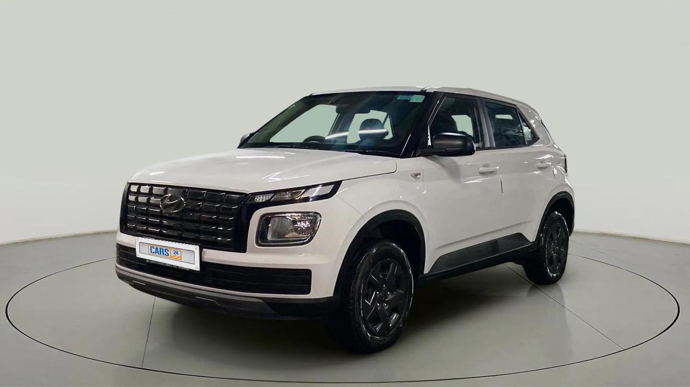 2023 Hyundai VENUE E (O) 1.2 , Petrol, Manual, 15,583 km, Left Front Diagonal