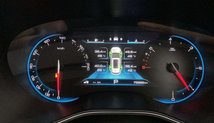 2020 MG HECTOR PLUS SHARP 1.5 PETROL TURBO CVT 6-STR, Petrol, Automatic, 75,932 km, Odometer Image