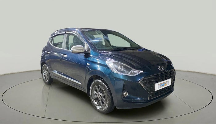 2021 Hyundai GRAND I10 NIOS SPORTZ AMT 1.2 KAPPA VTVT, Petrol, Automatic, 25,941 km, Right Front Diagonal