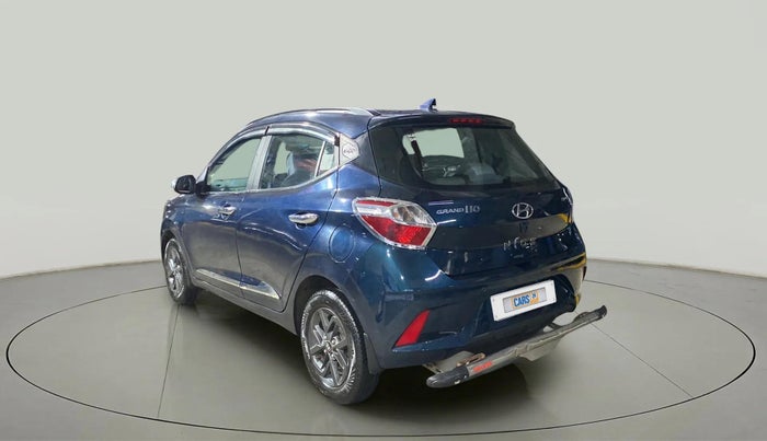 2021 Hyundai GRAND I10 NIOS SPORTZ AMT 1.2 KAPPA VTVT, Petrol, Automatic, 25,941 km, Left Back Diagonal