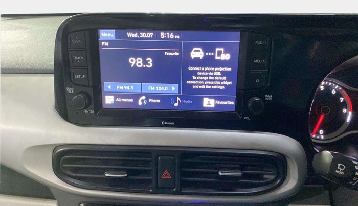 2021 Hyundai GRAND I10 NIOS SPORTZ AMT 1.2 KAPPA VTVT, Petrol, Automatic, 25,941 km, Air Conditioner