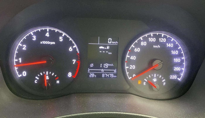 2018 Hyundai Verna 1.6 VTVT SX, Petrol, Manual, 87,527 km, Odometer Image