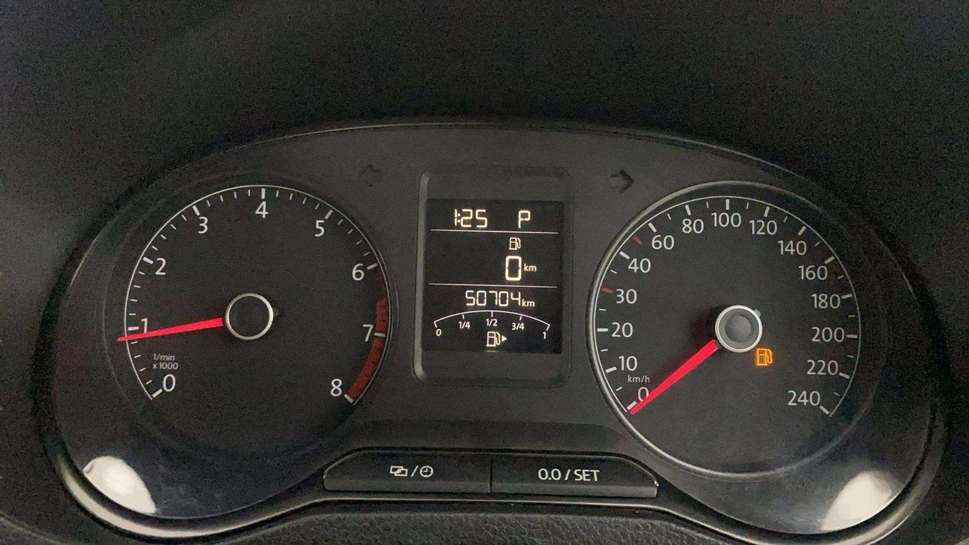 2016 Volkswagen Vento COMFORTLINE 1.2 TSI AT, Petrol, Automatic, 51,014 km, Odometer Image