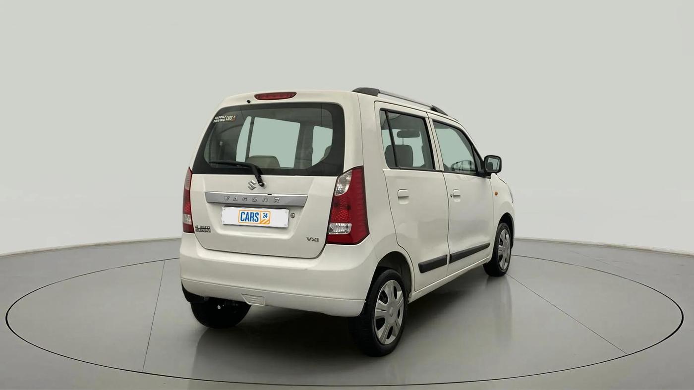 2018 Maruti Wagon R 1.0 VXI, Petrol, Manual, 32,002 km, Right Back Diagonal