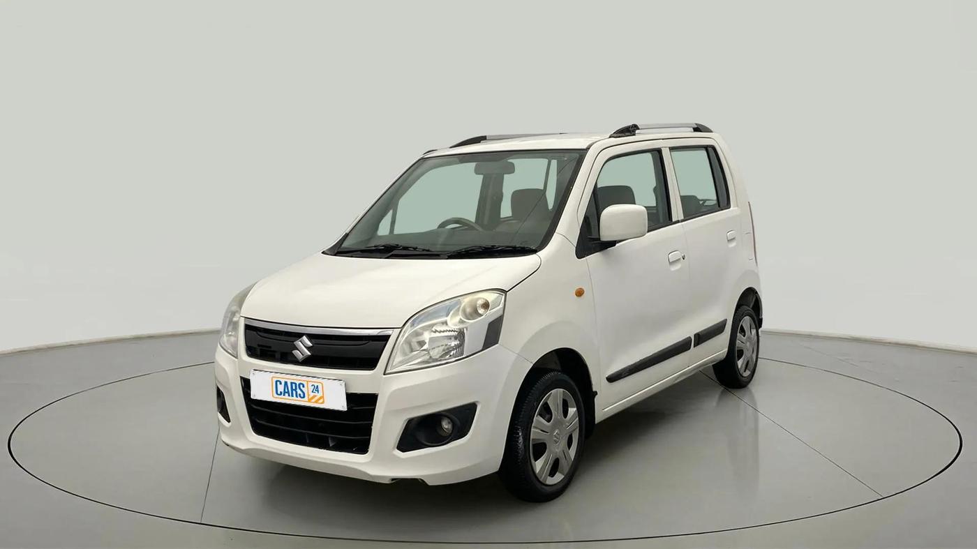 2018 Maruti Wagon R 1.0 VXI, Petrol, Manual, 32,002 km, Left Front Diagonal