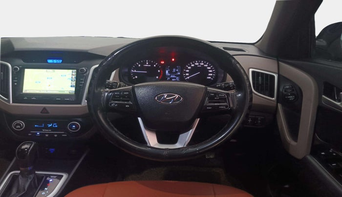 2018 Hyundai Creta SX AT 1.6 DIESEL, Diesel, Automatic, 88,411 km, Steering Wheel Close Up